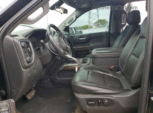 3GCPYFED4LG328656 2020 CHEVROLET SILVERADO Black წინა სალონის ხედი
