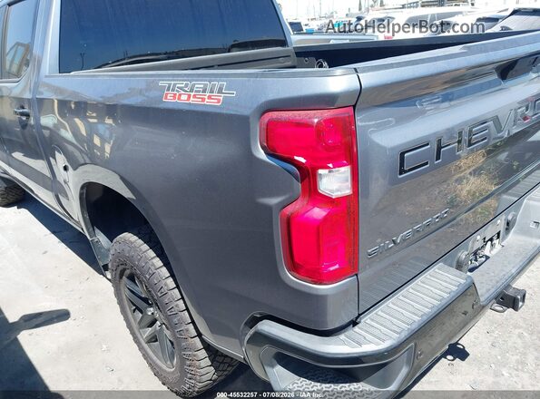 3GCPYFED5LG268435 2020 CHEVROLET SILVERADO Серый Задняя левая четверть