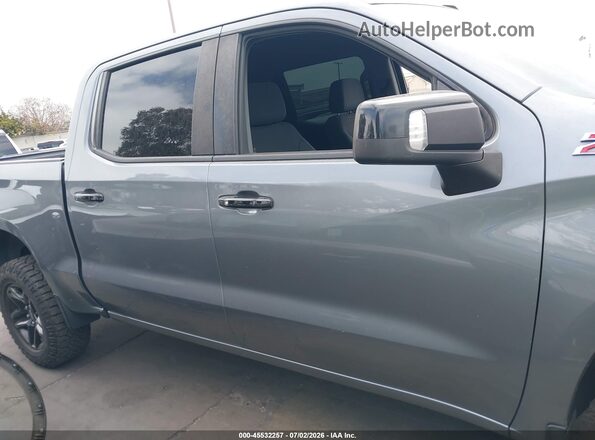 3GCPYFED5LG268435 2020 CHEVROLET SILVERADO Серый Вид задней части салона
