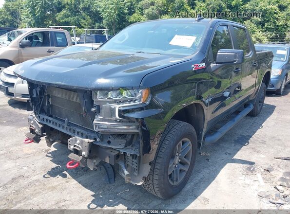 3GCPYFED5MG332233 2021 CHEVROLET SILVERADO Black წინა მარცხენა ხედი სამი მეოთხედიდან