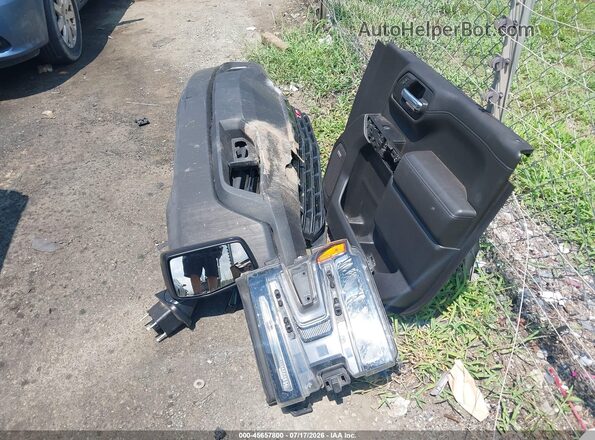 3GCPYFED5MG332233 2021 CHEVROLET SILVERADO Black ხელსაწყოთა პანელის ხედი
