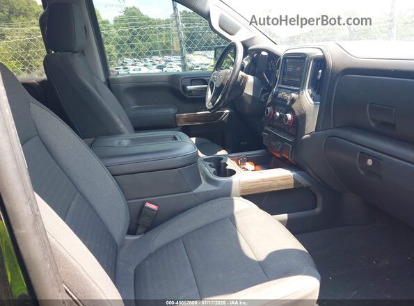 3GCPYFED5MG332233 2021 CHEVROLET SILVERADO Black წინა სალონის ხედი