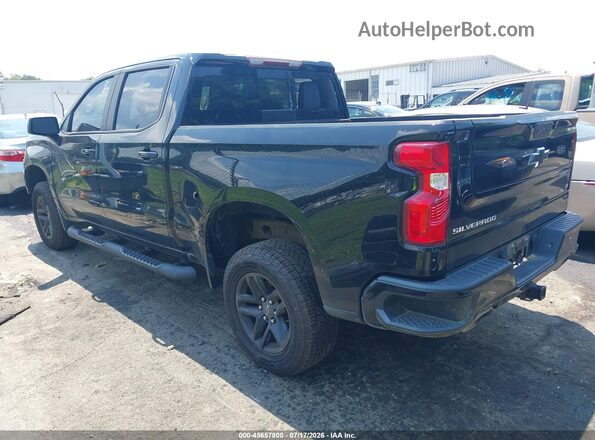 3GCPYFED5MG332233 2021 CHEVROLET SILVERADO Black უკანა მარცხენა