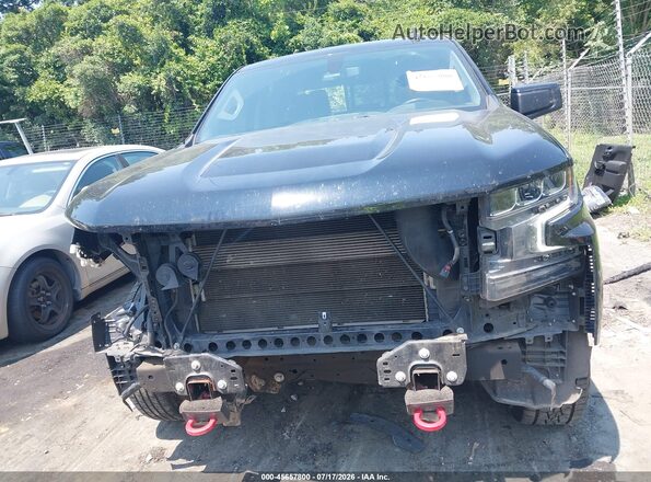 3GCPYFED5MG332233 2021 CHEVROLET SILVERADO Black უკანა სალონის ხედი