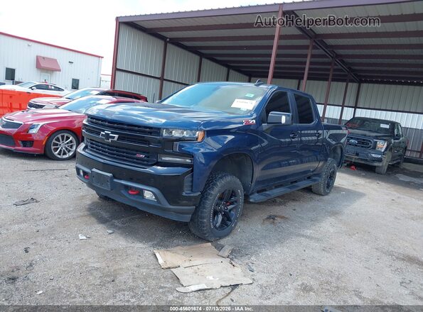 3GCPYFED8LG403858 2020 CHEVROLET SILVERADO Blue Vista tres cuartos delantera izquierda