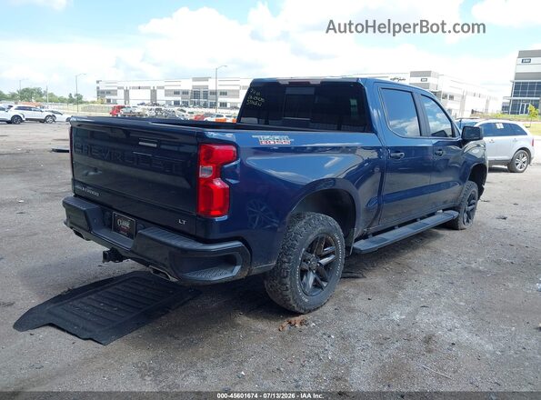 3GCPYFED8LG403858 2020 CHEVROLET SILVERADO Blue Trasero derecho