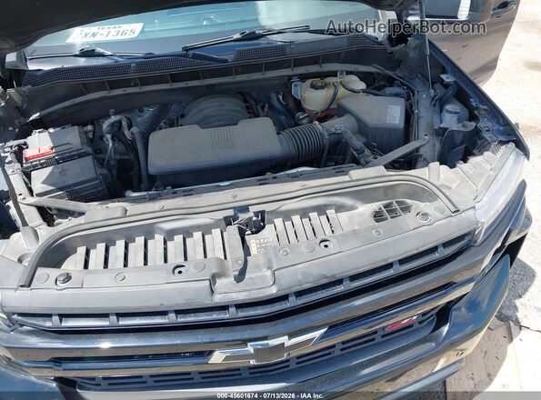 3GCPYFED8LG403858 2020 CHEVROLET SILVERADO Blue Vista del compartimento del motor