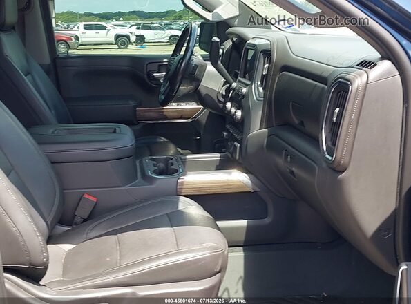 3GCPYFED8LG403858 2020 CHEVROLET SILVERADO Blue Vista interior delantera