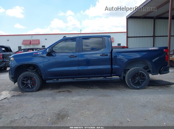 3GCPYFED8LG403858 2020 CHEVROLET SILVERADO Blue Vista interior trasera