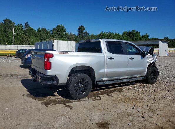 3GCPYFED8MG421357 2021 CHEVROLET SILVERADO Silver Հետևի աջ