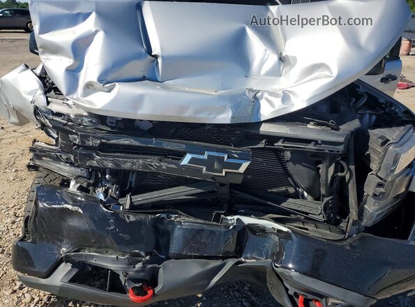 3GCPYFED8MG421357 2021 CHEVROLET SILVERADO Silver Սալոնի հետևի տեսք