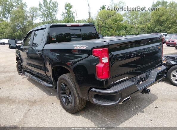3GCPYFEDXLG100337 2020 CHEVROLET SILVERADO Черный Задняя левая четверть