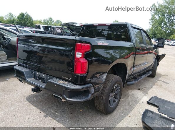 3GCPYFEDXLG100337 2020 CHEVROLET SILVERADO Черный Задняя правая четверть