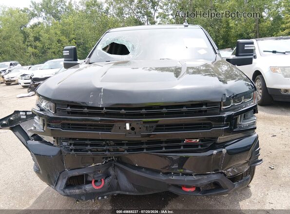 3GCPYFEDXLG100337 2020 CHEVROLET SILVERADO Черный Вид щитка приборов
