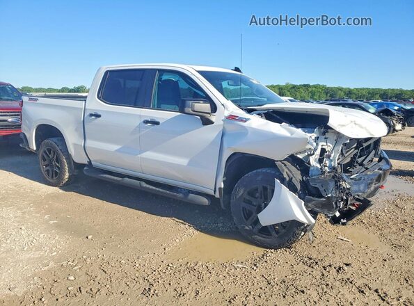 3GCPYFEL1MG467149 2021 CHEVROLET SILVERADO Белый Передняя правая четверть