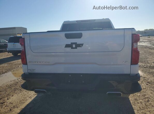 3GCPYFEL1MG467149 2021 CHEVROLET SILVERADO Белый Вид сзади
