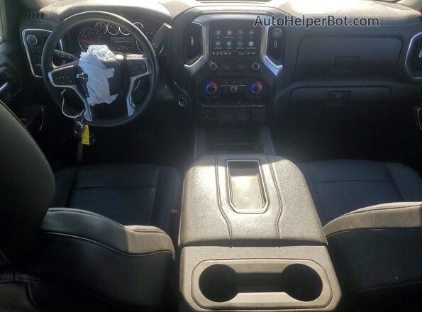 3GCPYFEL1MG467149 2021 CHEVROLET SILVERADO Белый Вид панели приборов
