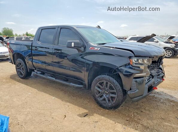 3GCPYFEL3MG303921 2021 CHEVROLET SILVERADO Черный Передняя правая четверть