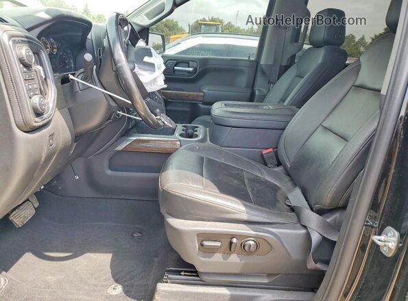 3GCPYFEL3MG303921 2021 CHEVROLET SILVERADO Черный Вид салона спереди