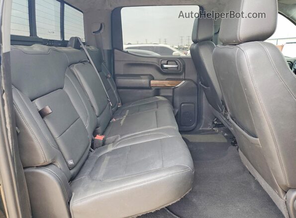 3GCPYFEL3MG303921 2021 CHEVROLET SILVERADO Черный Вид задних сидений