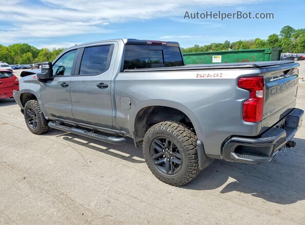 3GCPYFEL4MG147856 2021 CHEVROLET SILVERADO Gray უკანა მარცხენა