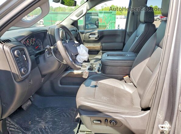 3GCPYFEL4MG147856 2021 CHEVROLET SILVERADO Gray წინა სალონის ხედი