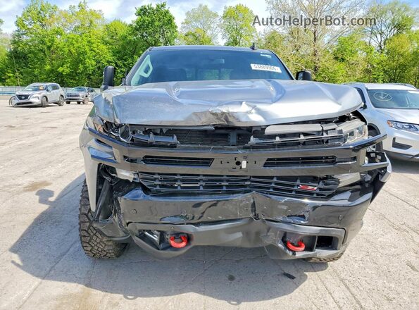 3GCPYFEL4MG147856 2021 CHEVROLET SILVERADO Gray წინა ხედი