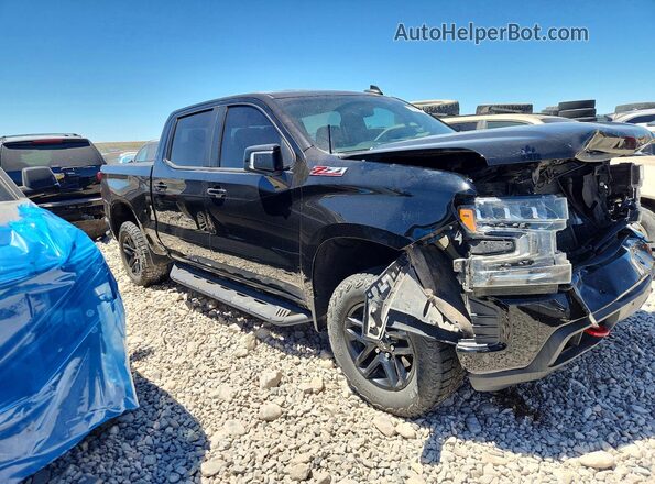 3GCPYFEL7MG173450 2021 CHEVROLET SILVERADO Черный Передняя правая четверть