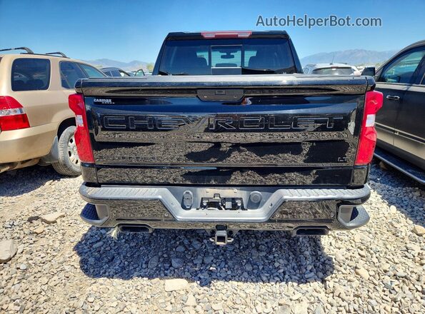 3GCPYFEL7MG173450 2021 CHEVROLET SILVERADO Черный Вид сзади