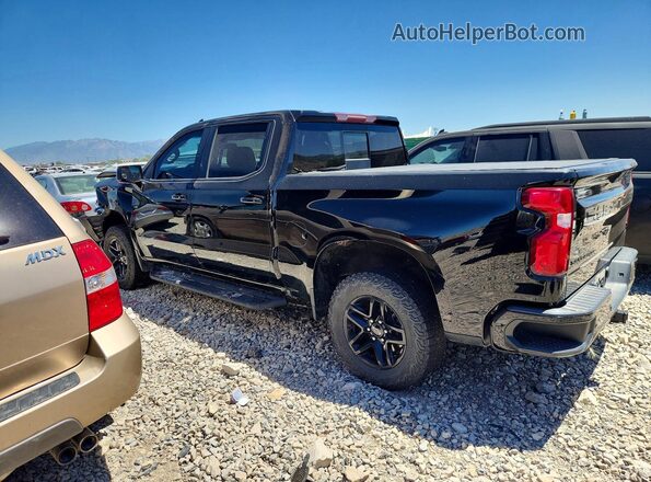 3GCPYFEL7MG173450 2021 CHEVROLET SILVERADO Черный Задняя левая четверть