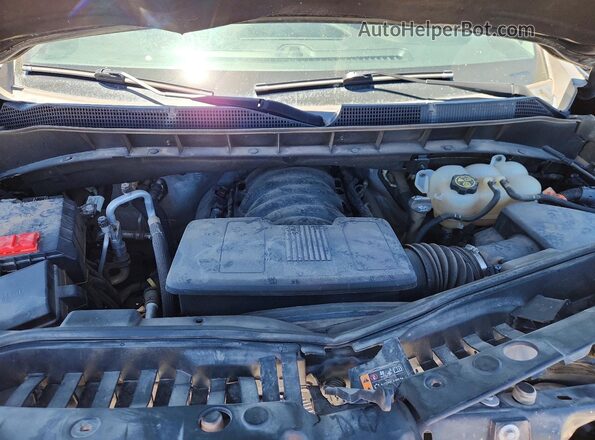 3GCPYFEL7MG173450 2021 CHEVROLET SILVERADO Черный Вид задней части салона
