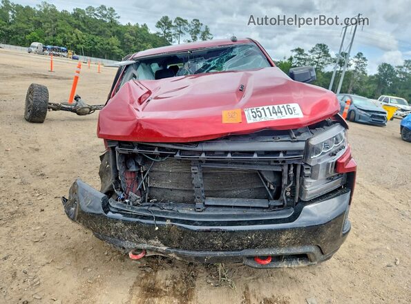 3GCPYFEL8MG462076 2021 CHEVROLET SILVERADO Red Vista frontal