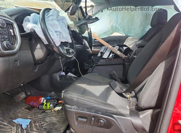 3GCPYFEL8MG462076 2021 CHEVROLET SILVERADO Red Vista interior delantera