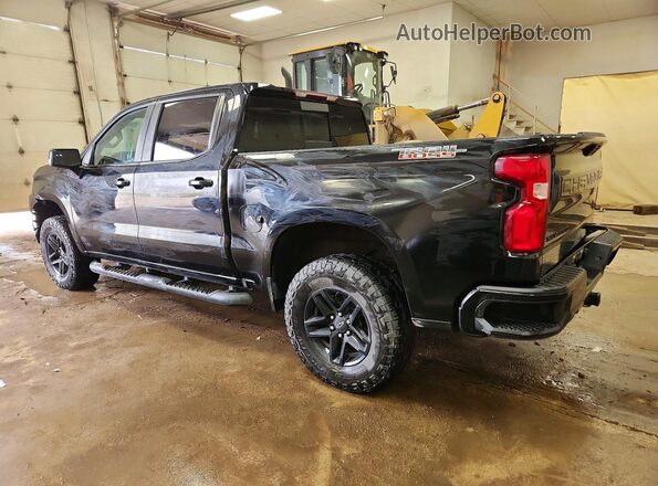 3GCPYFELXMG154360 2021 CHEVROLET SILVERADO Black Tył lewy