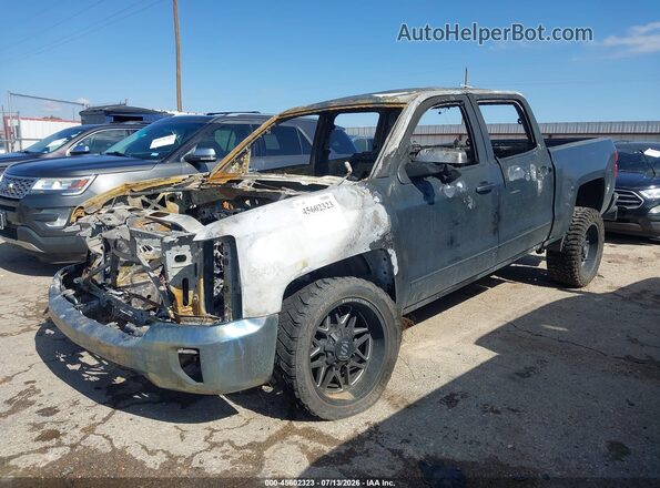 3GCUCRER2JG270655 2018 CHEVROLET SILVERADO Black Front left