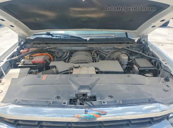 3GCUCRER4JG282323 2018 CHEVROLET SILVERADO White Սալոնի հետևի տեսք