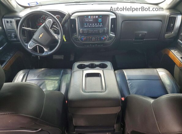3GCUCSEC2GG377104 2016 CHEVROLET SILVERADO Gray Widok deski rozdzielczej