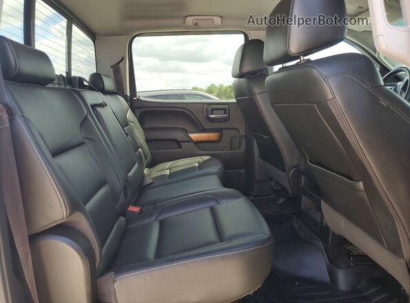 3GCUCSEC2GG377104 2016 CHEVROLET SILVERADO Gray Widok tylnych siedzeń