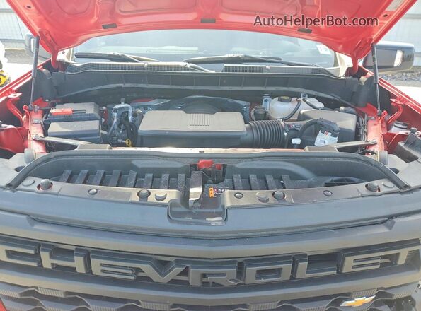 3GCUDAED2RG392818 2024 CHEVROLET SILVERADO Красный Вид задней части салона