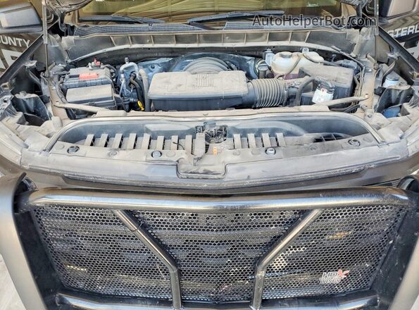 3GCUDAED3PG326517 2023 CHEVROLET SILVERADO Черный Вид задней части салона