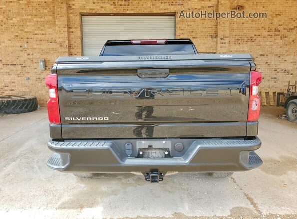 3GCUDAED3PG326517 2023 CHEVROLET SILVERADO Черный Вид сзади