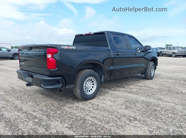 3GCUDAED4PG204183 2023 CHEVROLET SILVERADO Black Հետևի աջ