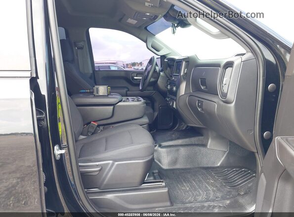 3GCUDAED4PG204183 2023 CHEVROLET SILVERADO Black Սալոնի դիմացի տեսք