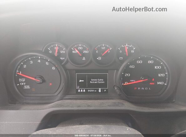 3GCUDAED7RG376033 2024 CHEVROLET SILVERADO White Widok tylnych siedzeń