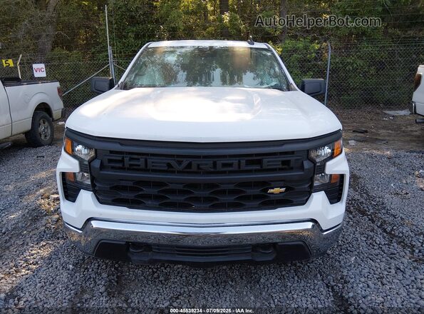 3GCUDAED7RG376033 2024 CHEVROLET SILVERADO White Widok zestawu wskaźników