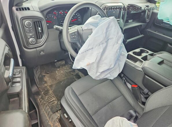 3GCUDAED9PG292812 2023 CHEVROLET SILVERADO White Vista del salpicadero