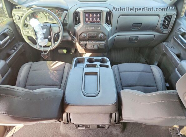 3GCUDCED5RG115883 2024 CHEVROLET SILVERADO Black Widok deski rozdzielczej