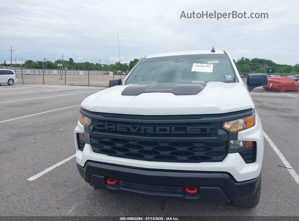 3GCUDCED6PG279835 2023 CHEVROLET SILVERADO White Սալոնի հետևի տեսք
