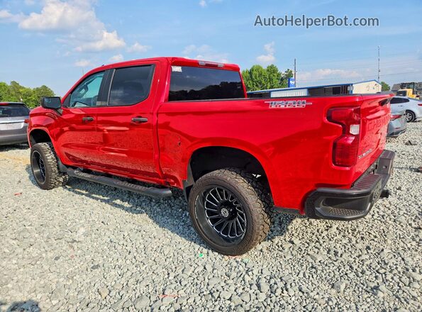 3GCUDCED7PG355188 2023 CHEVROLET SILVERADO Красный Задняя левая четверть