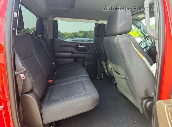 3GCUDCED7PG355188 2023 CHEVROLET SILVERADO Красный Вид задних сидений